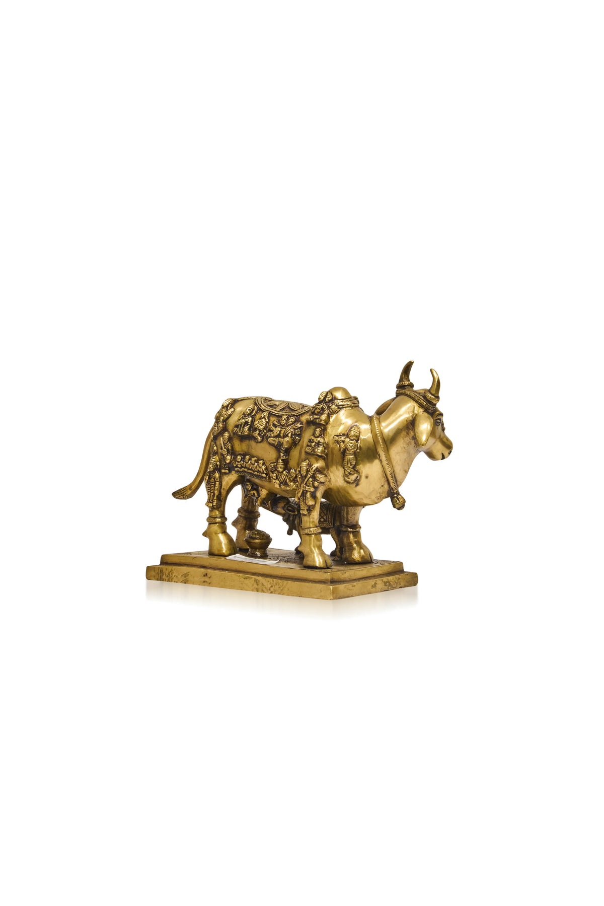 Kamdhenu Mata Brass