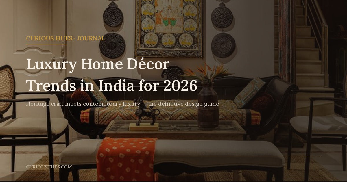 Luxury Home Décor Trends in India for 2026