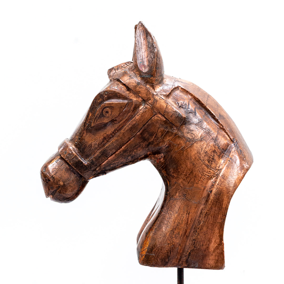 Horse Head Sculpture