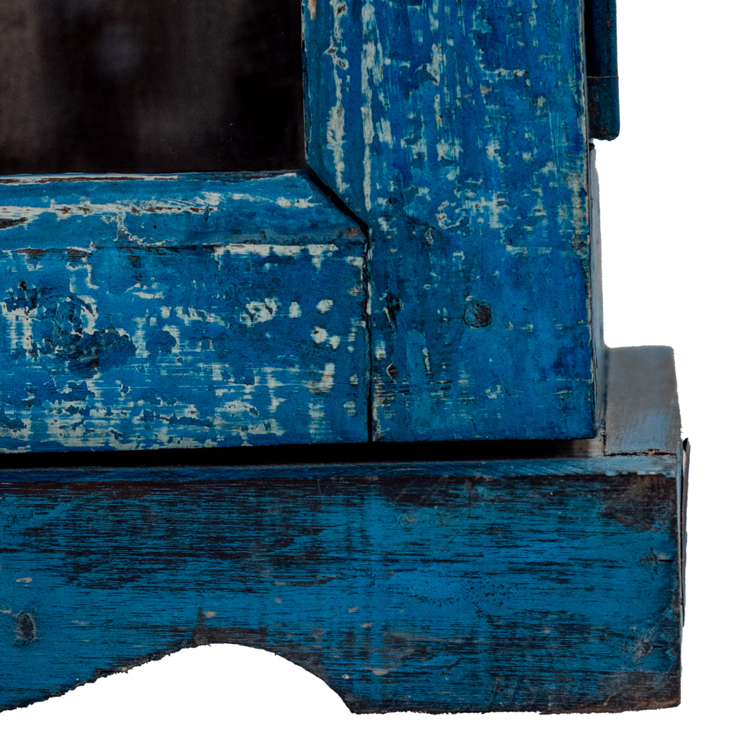 Blue Wall Cabinet
