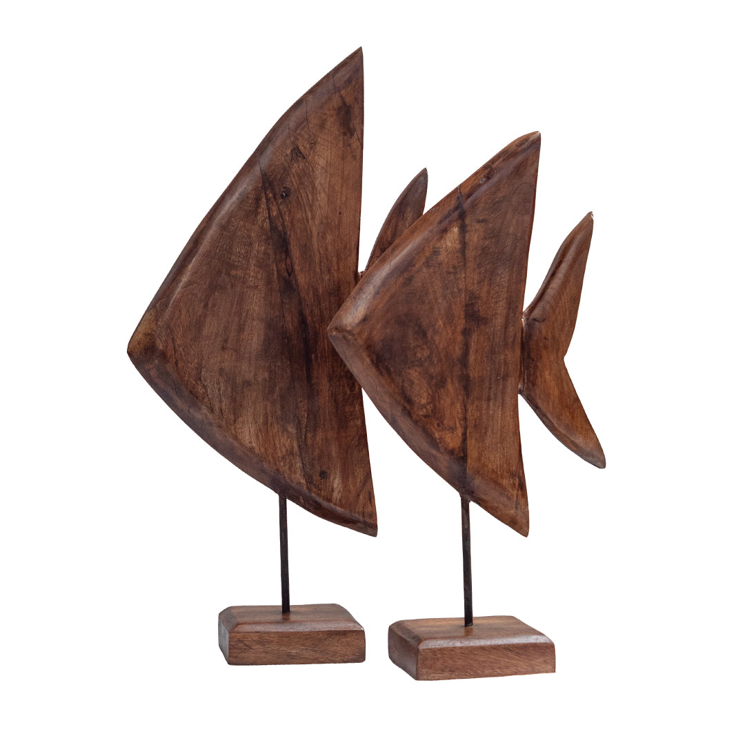 Wooden Fish Stand - S