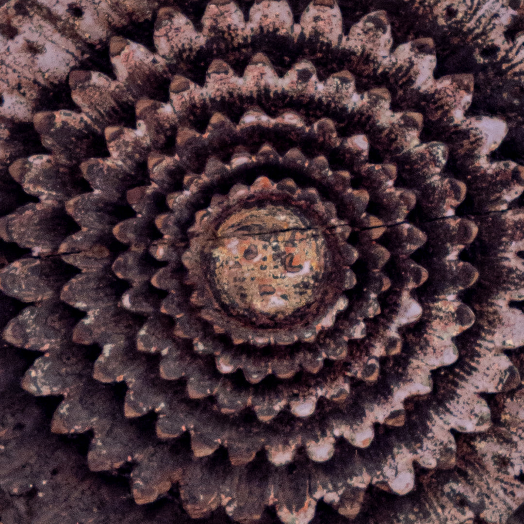 Wooden Blooming Lotus Decor