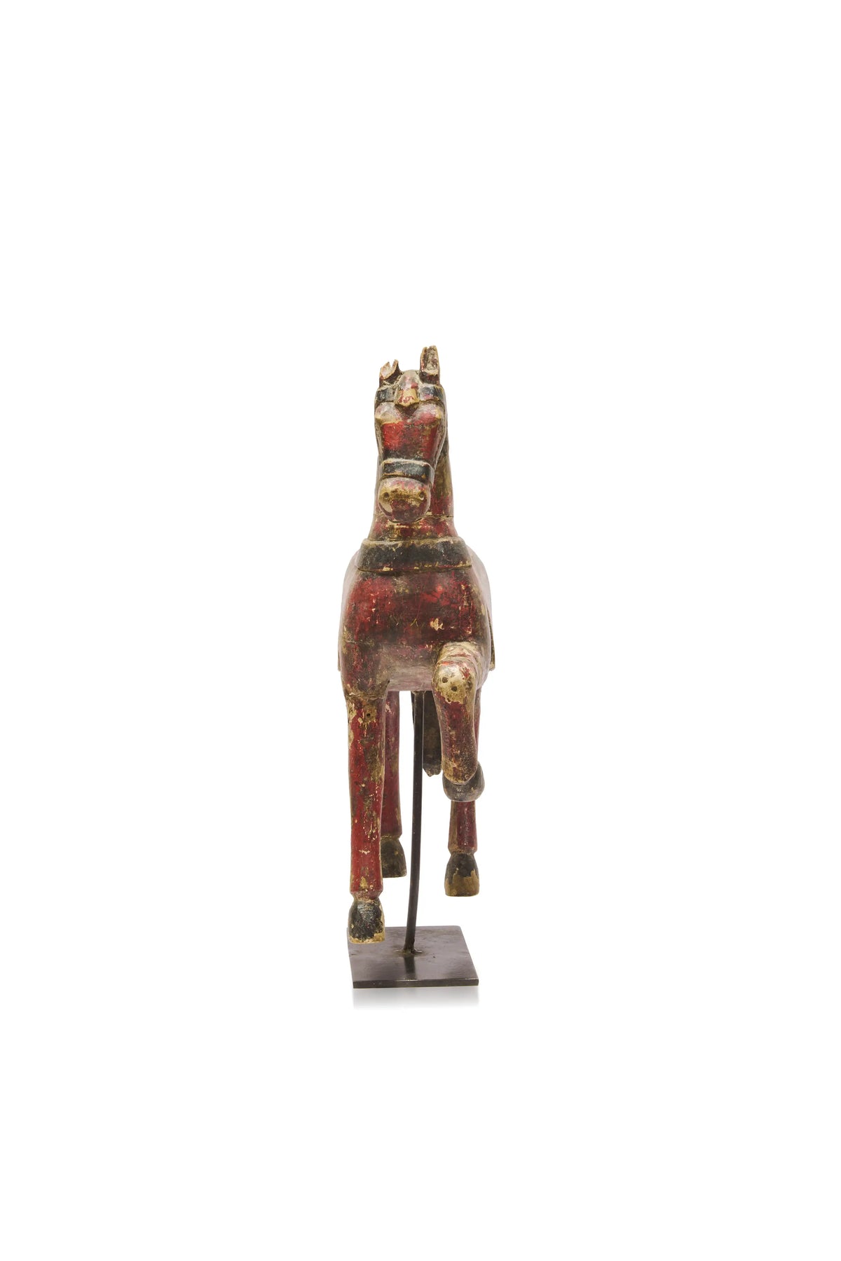 Red Horse Table Accent
