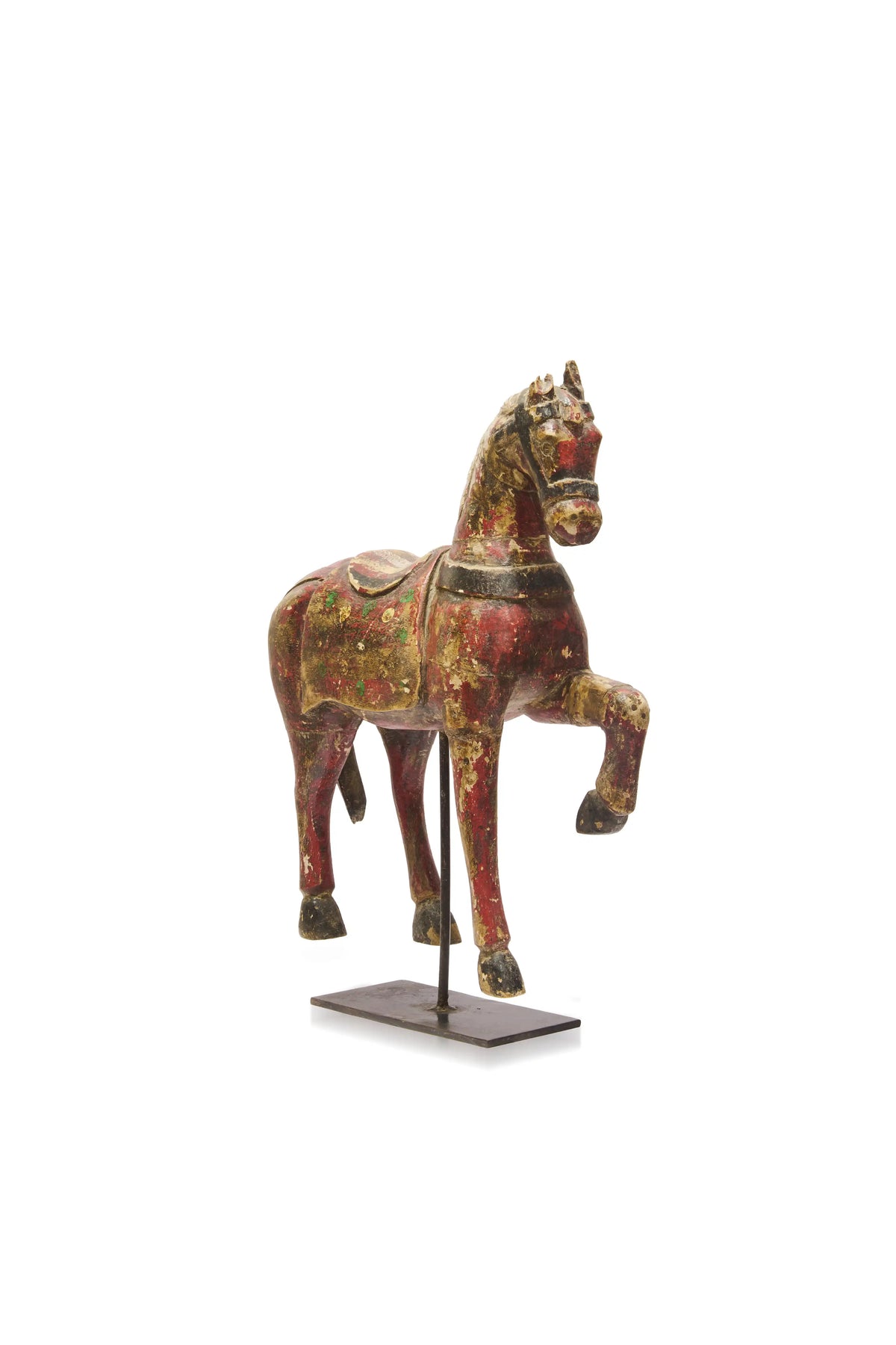 Red Horse Table Accent