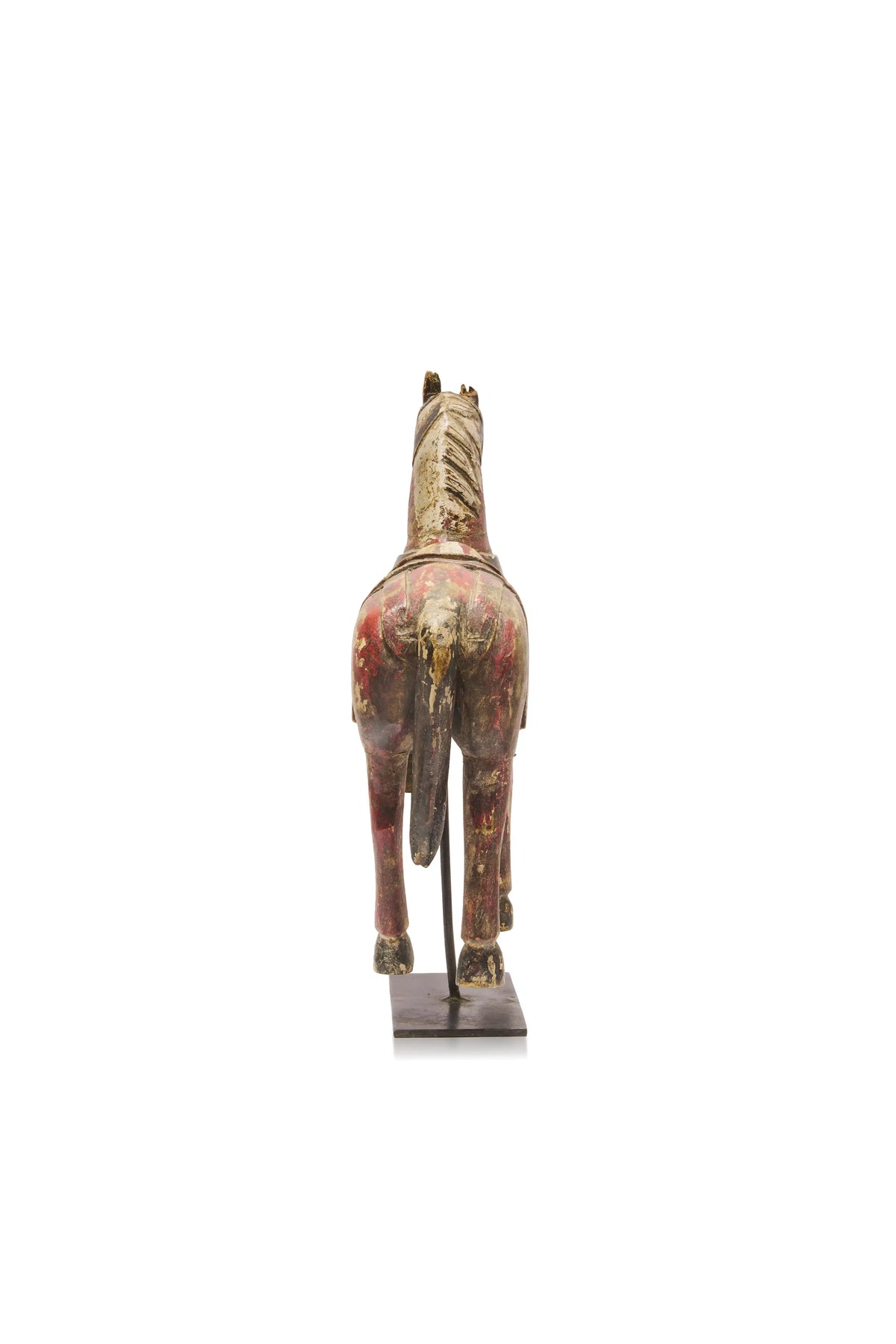Red Horse Table Accent