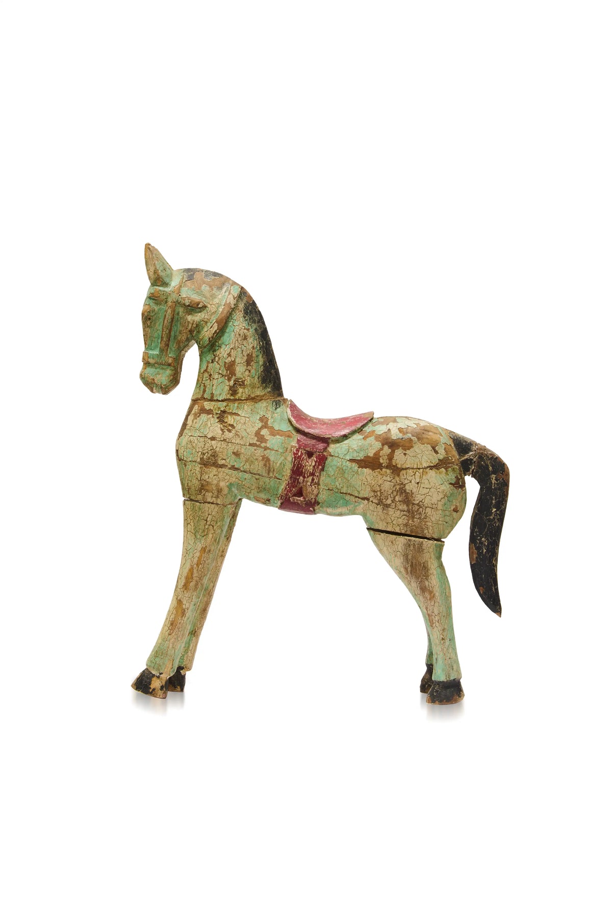Green Standing Horse