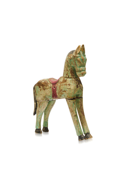 Green Standing Horse