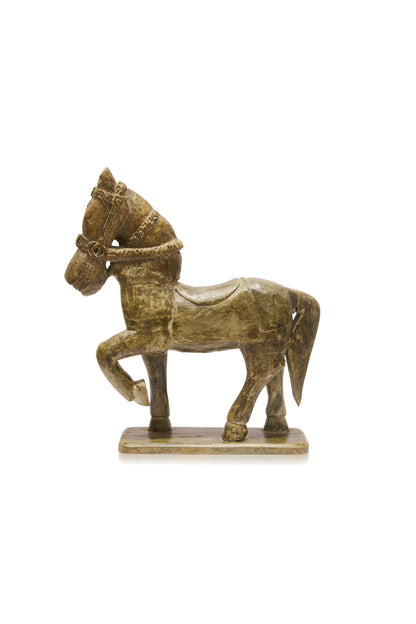 Wooden Horse Table Accent