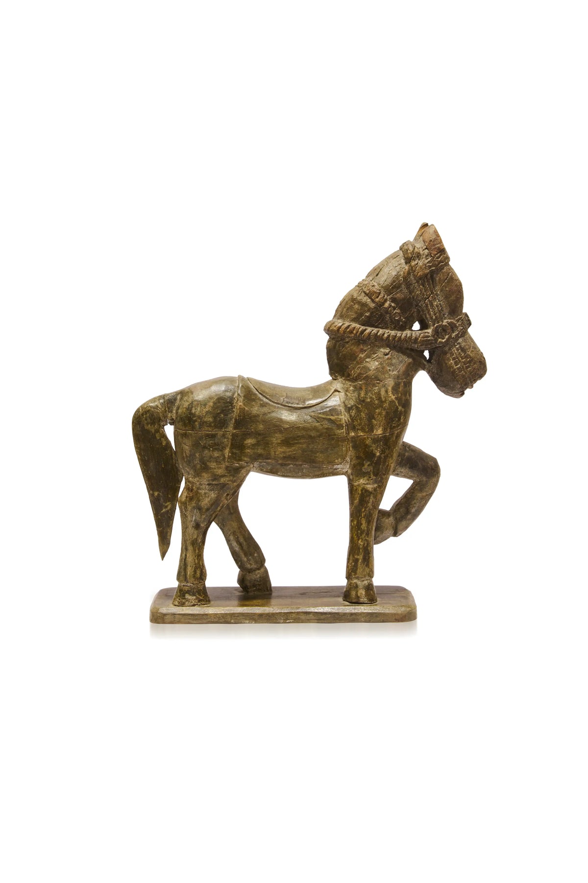 Wooden Horse Table Accent