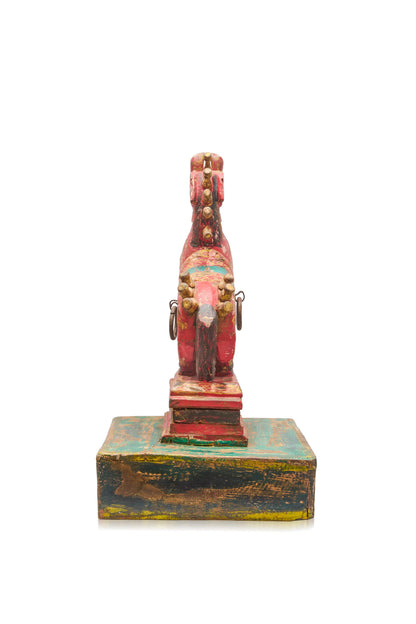 Wooden Red Galloping Horse