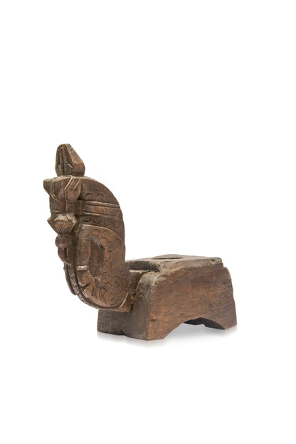 Wooden Horse Planter Stand
