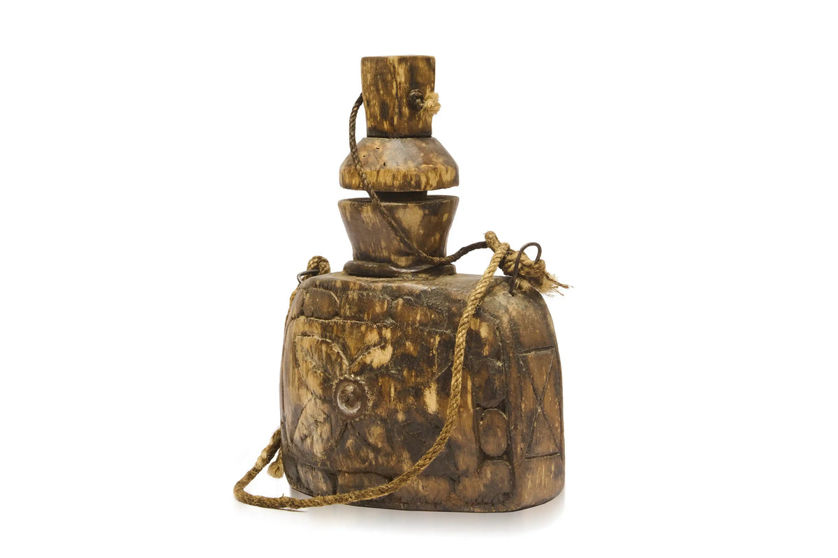 Vintage Wooden Bottle