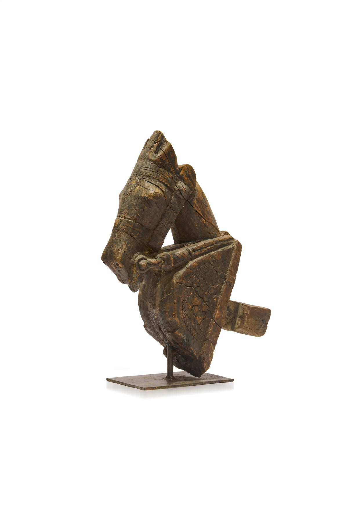 Wooden Vintage Horse Head