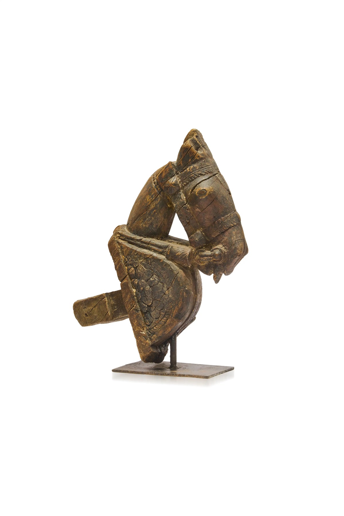 Wooden Vintage Horse Head