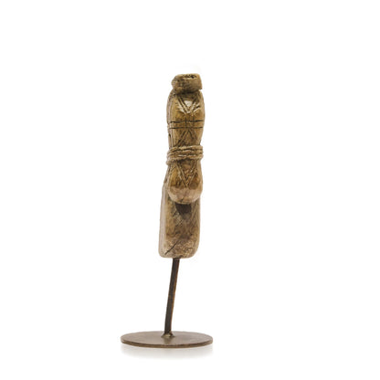 Wooden Horse Head Ashva