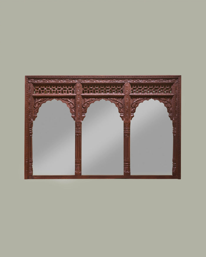 Brown Jharokha Frame
