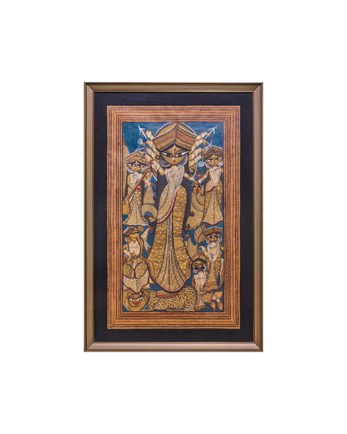 Durga Parivar Pattachitra