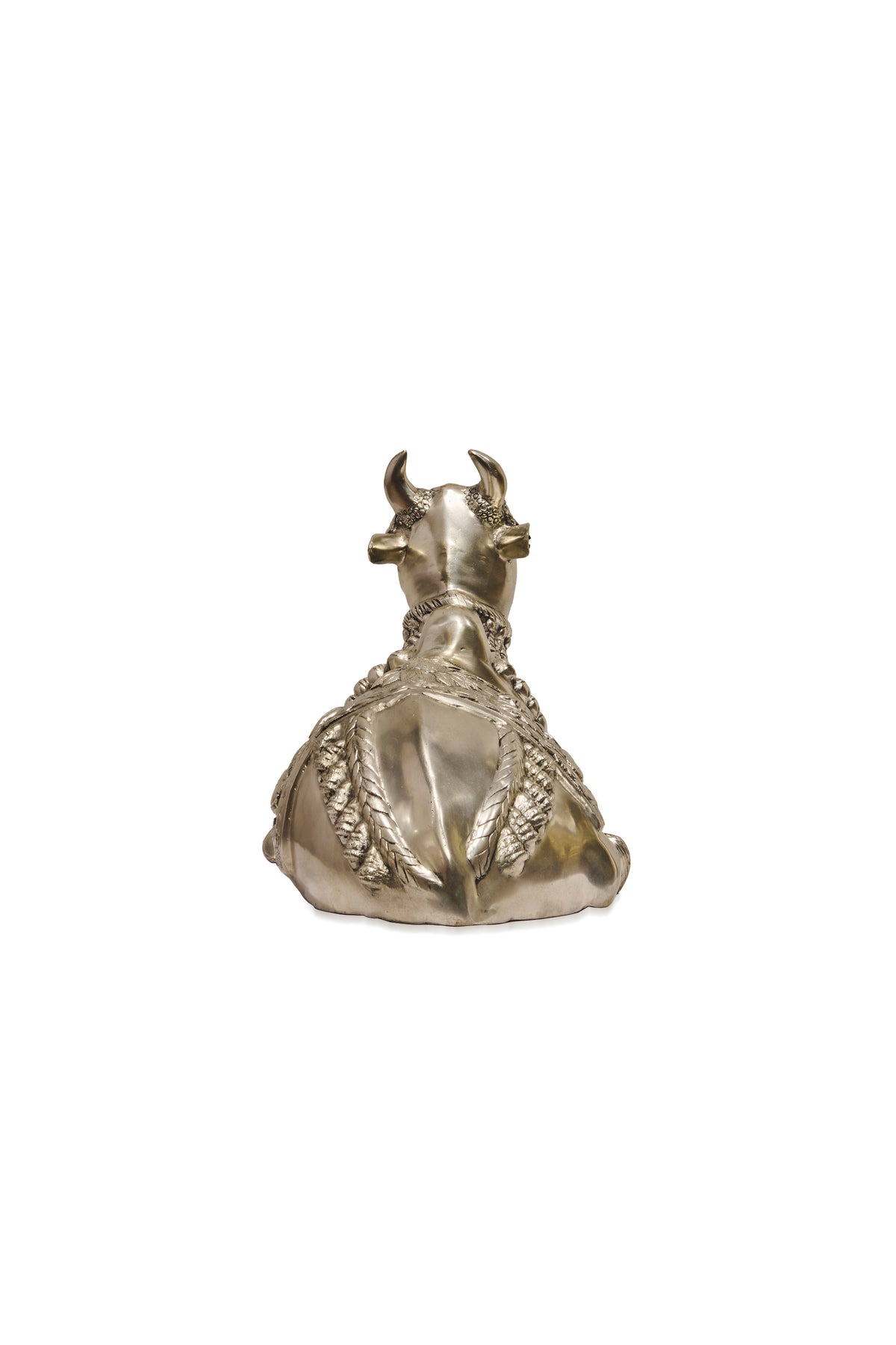 Silver Finish Brass Nandi