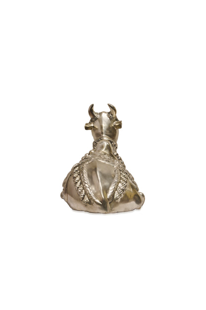 Silver Finish Brass Nandi