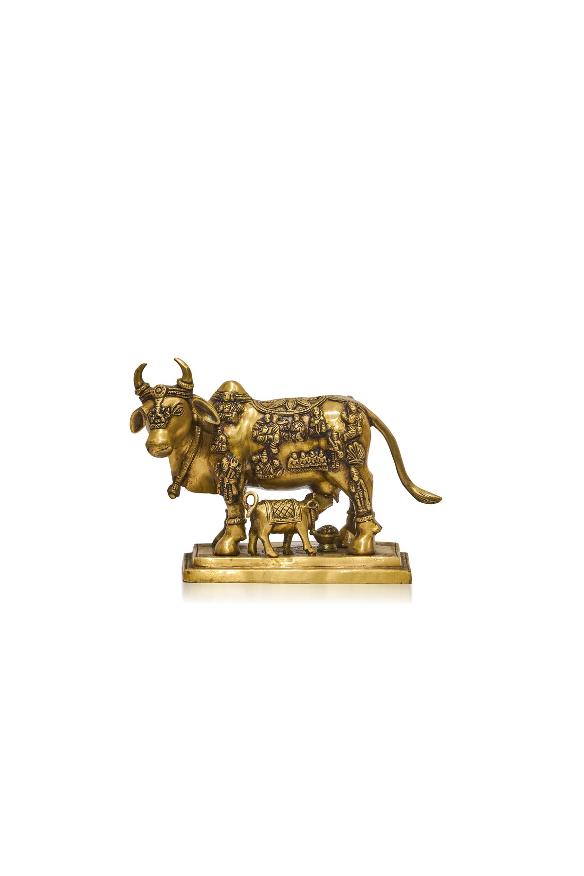 Kamdhenu Mata Brass