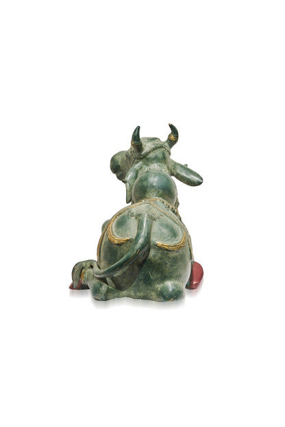 Green & Golden Brass Nandi