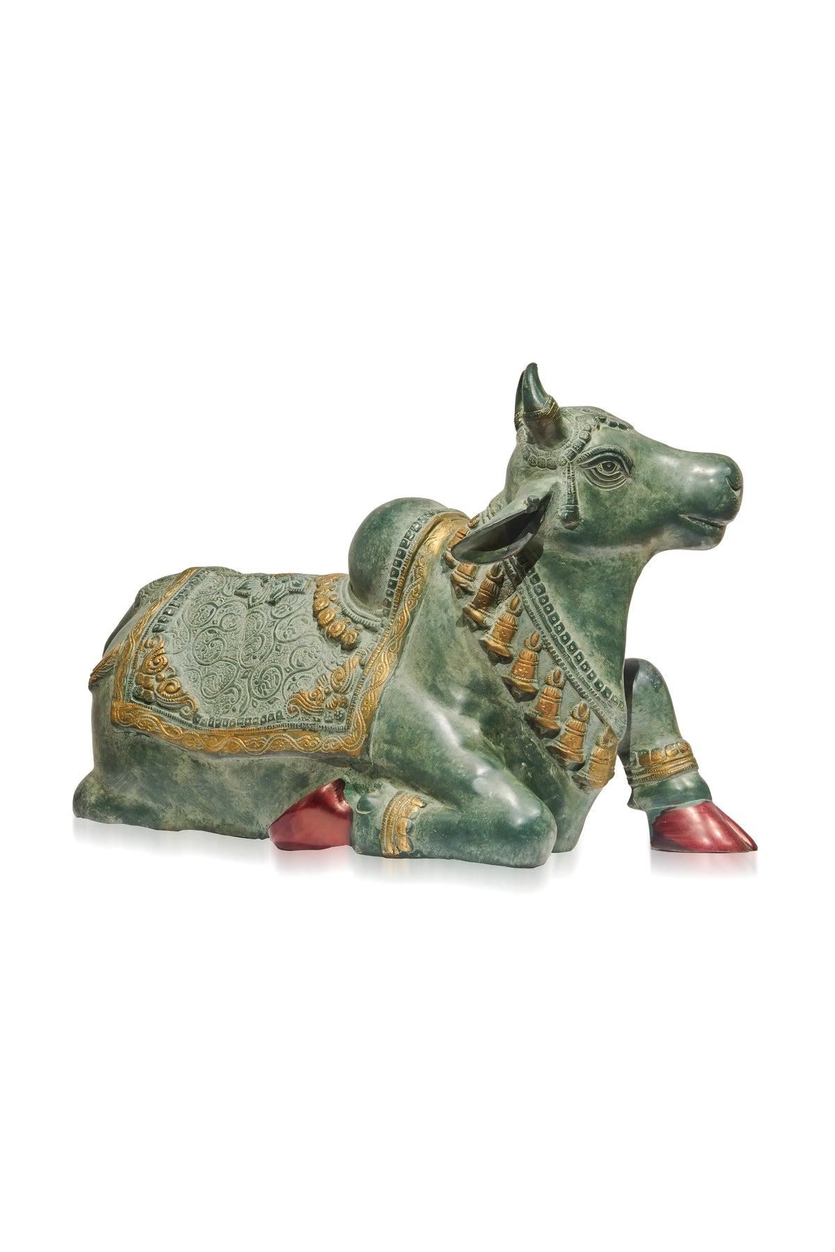 Green & Golden Brass Nandi
