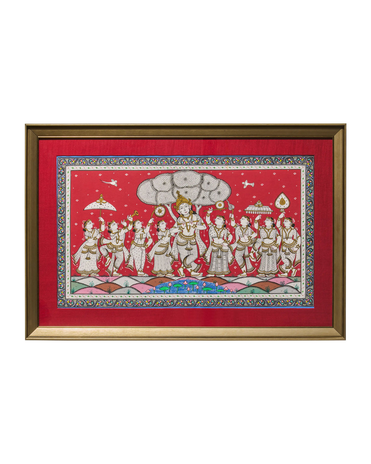 Krishna Raas Leela Pattachitra