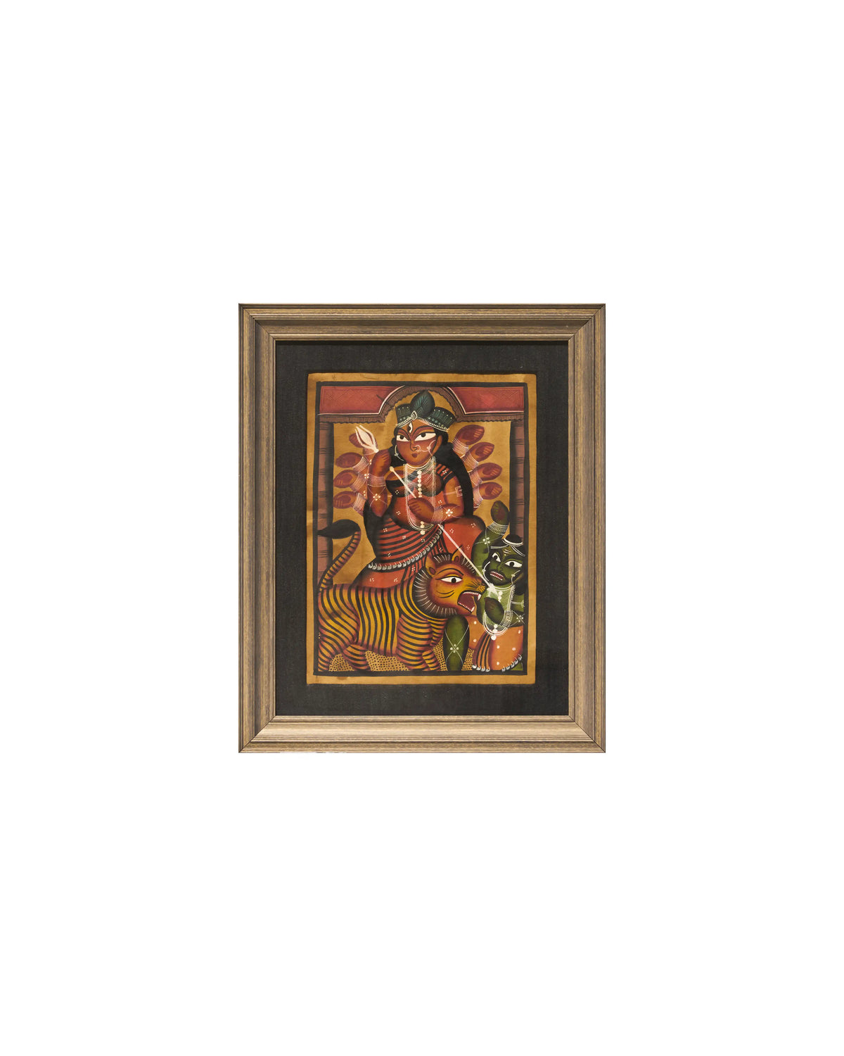 Durga Mahishasura Mardini Pattachitra Painting