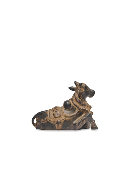 Antique Black finish Brass Nandi