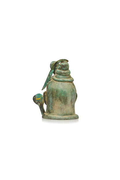 Shiva In Green Patina