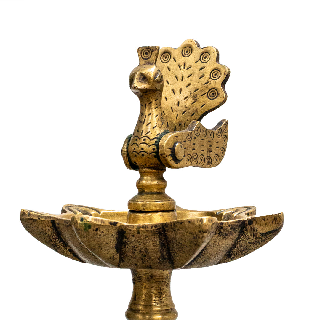 Peacock Diya