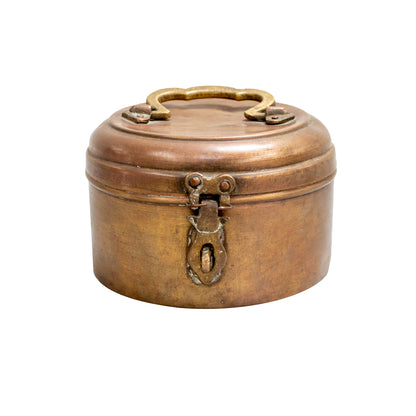 Plain Storage Box with handle and lock - Small