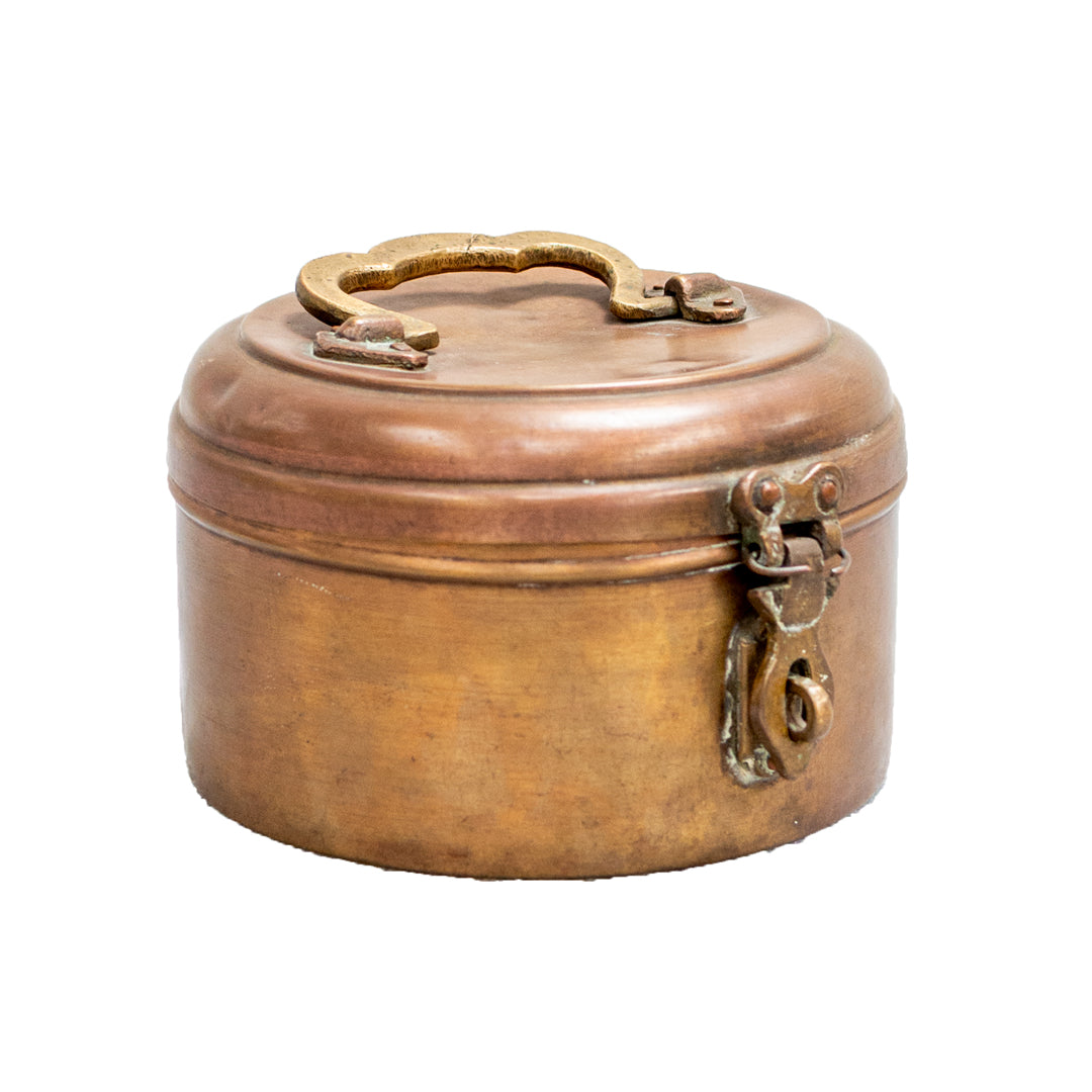 Plain Storage Box with handle and lock - Small